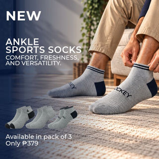 Jockey Ankle Sports Socks (Pack of 3)