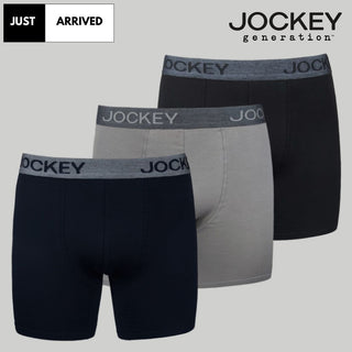 Cotton Stretch Boxer Brief (TRI-PACK)