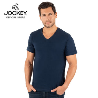 Jockey Zone 100% Cotton V-Neck Men's T-Shirt Small - Extra Large