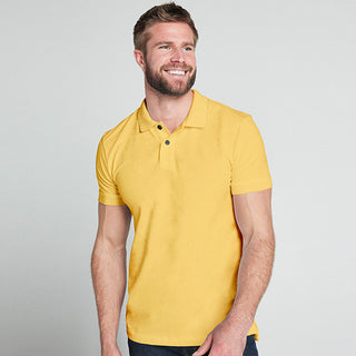 Jockey Cotton Rich Pique Classic Fit Men's Plain Short Sleeve Polo Shirt