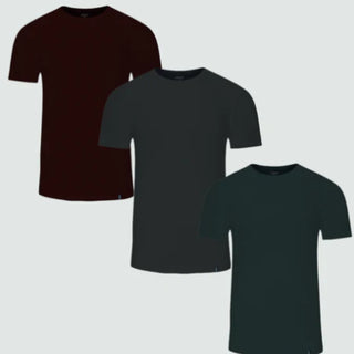 Jockey 100% Cotton Zone Round Neck Men's T Shirt Pack of 3