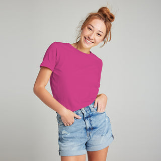 Jockey Comfies 100% Cotton  Round Neck Women's T-Shirt