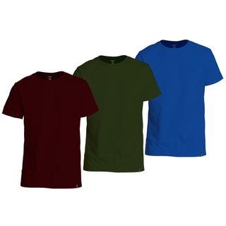 Jockey 100% Cotton Zone Round Neck Men's T Shirt Pack of 3