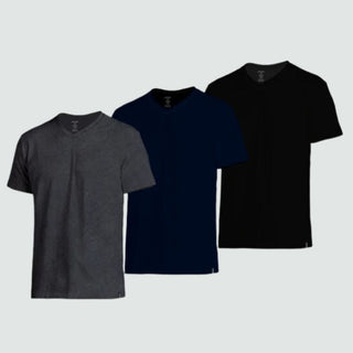 Jockey Cotton Rich Elance V-Neck T-Shirt Set of 3
