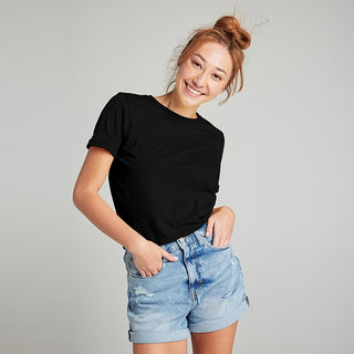 COMFIES  ROUND NECK ASSORTED TRI-PACK