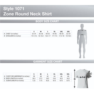 Jockey 100% Cotton Zone Round Neck Men's T Shirt