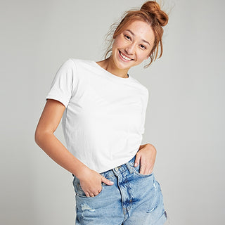 COMFIES  ROUND NECK ASSORTED TRI-PACK