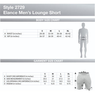 Jockey ELANCE  Cotton Rich Men’s Interlock Lounge Shorts