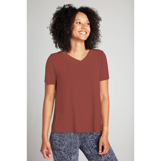 Jockey COMFIES Cotton Rich V-Neck Women's T-Shirt