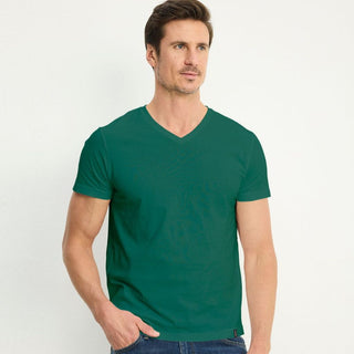 Jockey Zone 100% Cotton V-Neck Men's T-Shirt Small - Extra Large