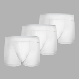 Men's Cotton Stretch Concealed Elastic Boxer Brief (Pack of 3)