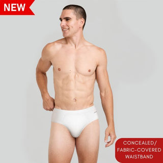 Men's Cotton Stretch Concealed Elastic Hipster (Pack of 3)