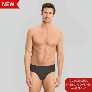 Men's Cotton Stretch Concealed Elastic Hipster (Pack of 3)