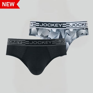 JOCKEY MENS MICROFIBER ACTIVE BRIEF (Pack of 2)