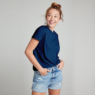 Jockey COMFIES Cotton Rich V-Neck Women's T-Shirt