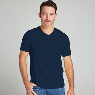 Jockey Zone 100% Cotton V-Neck Men's T-Shirt Small - Extra Large