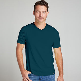 Jockey Zone 100% Cotton V-Neck Men's T-Shirt Small - Extra Large