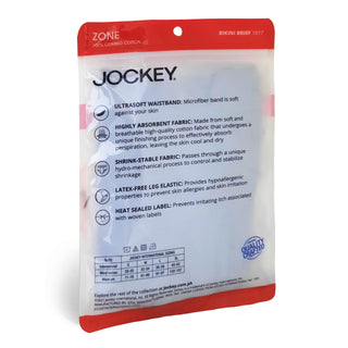 Jockey 100% Cotton ZONE Bikini Brief