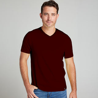 Zone 100% Cotton V-Neck T-Shirt