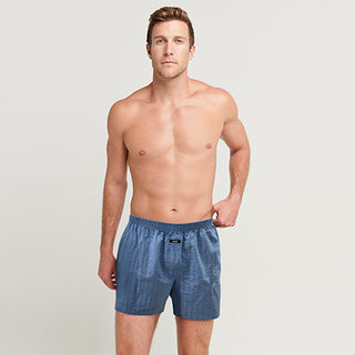 Zone 100% Cotton Woven Boxer Shorts with Side Pockets