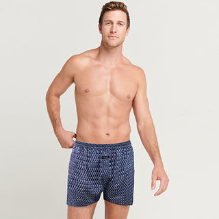 Zone 100% Cotton Woven Boxer Shorts with Side Pockets