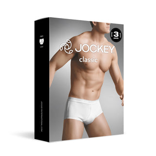 Jockey? 100% Cotton Classic Y-Front? Brief (3-Pack)