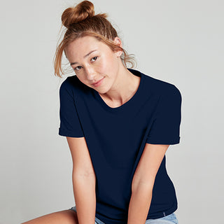 Super Combed Cotton-Rich Round Neck T-Shirt with Pocket