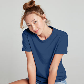 Super Combed Cotton-Rich Round Neck T-Shirt with Pocket