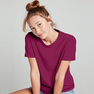 Super Combed Cotton-Rich Round Neck T-Shirt with Pocket