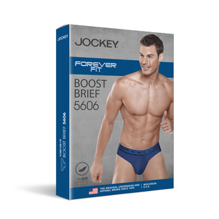 Jockey? 100% Cotton Rib Forever Fit Boost Brief