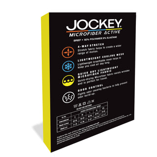 Jockey Sport Microfiber Active Men's Hipster Brief